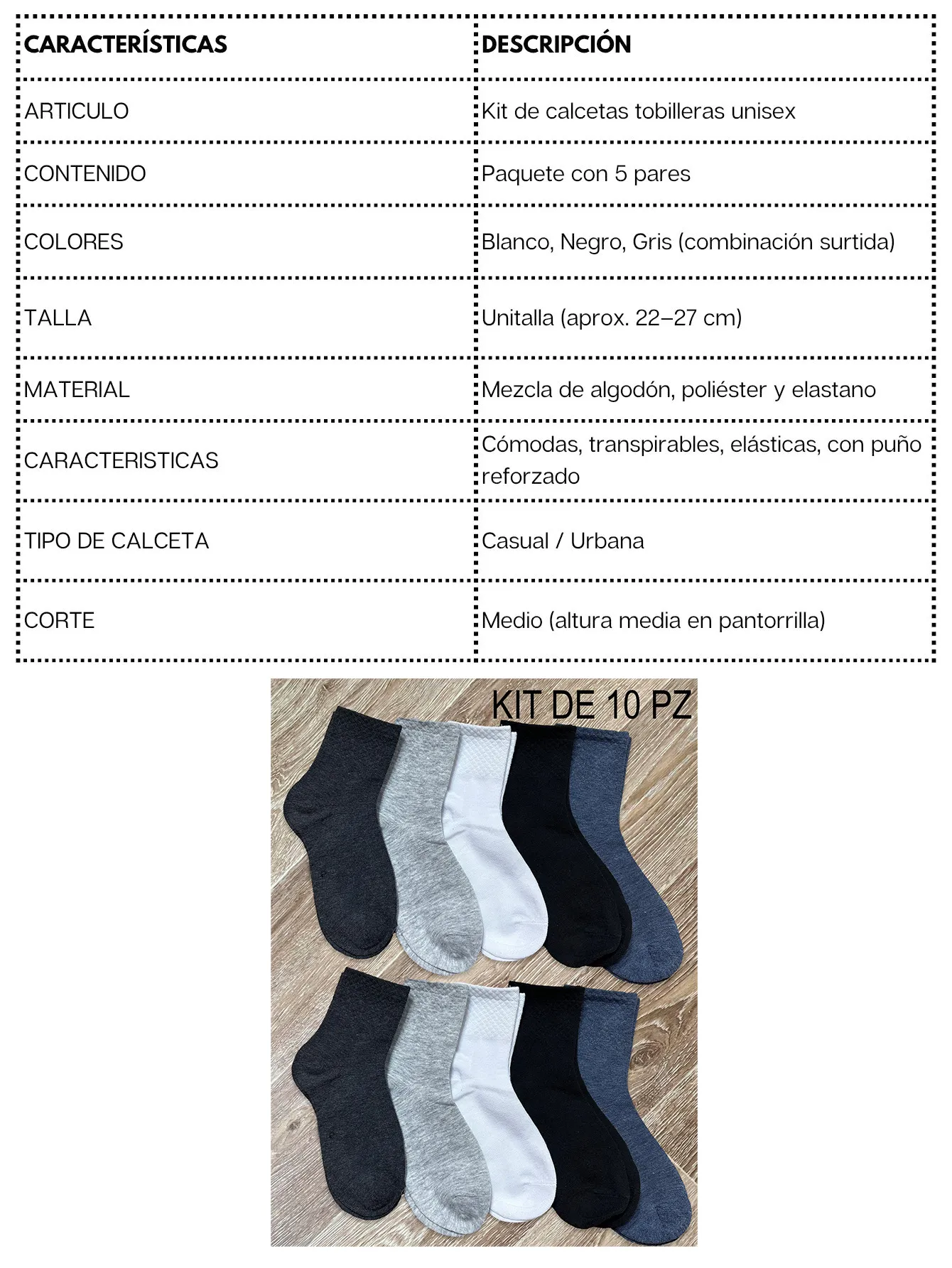 DF6106 KIT DE 10 2512